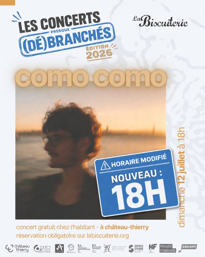 Affiche COMO COMO en concert chez l'habitant
