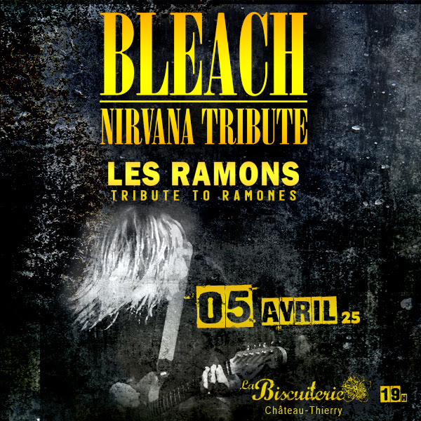 BLEACH (Tribute NIRVANA)+ LES RAMONS (Tribute THE RAMONES)